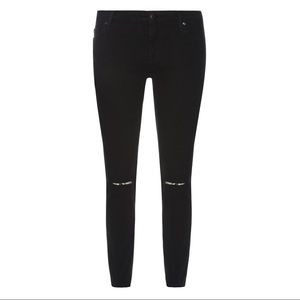 Black Skinny ripped jeans